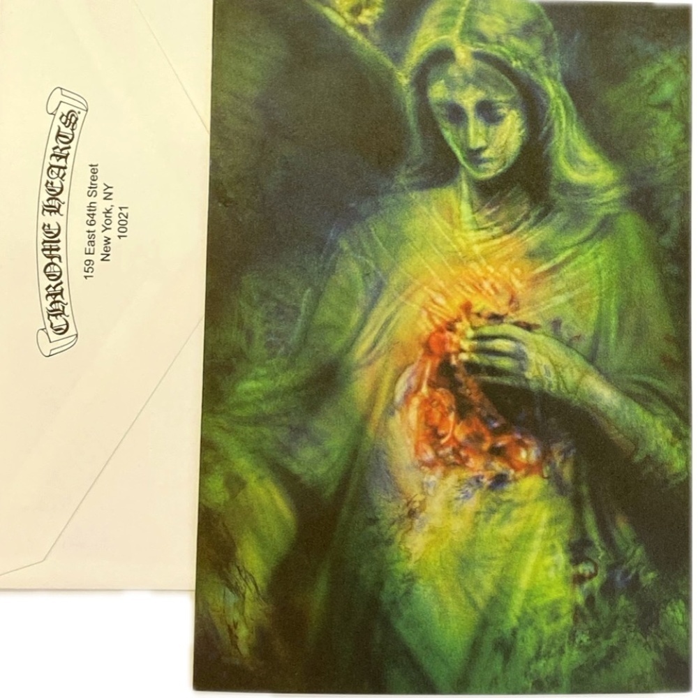 RARE - CHROME HEARTS - Vintage - Greeting Card